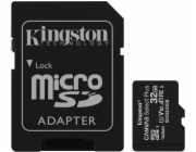 Kingston 32GB micSDHC Canvas Select Plus 100R A1 C10 Card + SD adaptér