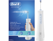 Oral-B Aquacare 4 ústní sprcha, 4 režimy, 2 intenzity, šetrná k rovnátkům, technologie Oxyjet, bezdrátový provoz