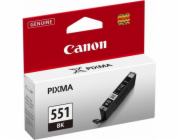 Canon CLI-551BK - 7 ml - černá - originální - inkoustový zásobník - pro PIXMA iP8750, iX6850, MG5550, MG5650, MG5655, MG6450, MG6650, MG7150, MG7550, MX725, MX925