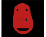 Logitech M330 Silent Plus cervena