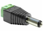 Delock Adapter DC 2.1 x 5.5 mm male > Terminal Block - Ad...