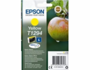 Epson T1294 - 7 ml - velikost L - žlutá - originální - blistr - inkoustová cartridge - pro Stylus SX230, SX235, SX430, SX438; WorkForce WF-3010, 3520, 3530, 3540, 7015, 7515, 7525