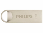 Philips USB 2.0             64GB Moon Vintage Silver FM64...