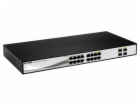 D-Link DGS-1210-16 20-port Gigabit Smart Switch, 16x GbE,...