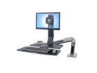 Ergotron WorkFit-A Single LD Workstation With Worksurface...