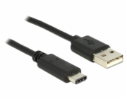 Delock - Kabel USB - 24 pin USB-C (M) do USB (M) - USB 2.0 - 3 A - 50 cm - černá