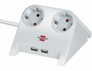 Desktop-Power Steckdosenleiste 2-fach