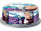 1x25 Philips DVD-R 4,7GB 16x IW SP