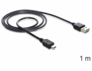 Kabel DeLOCK EASY-USB 2.0, zástrčka USB-A > zástrčka Mini USB-B
