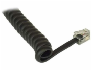 Propojovací kabel pro sluchátka Goobay (spirálový)