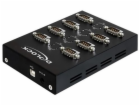 Delock USB adaptér USB - RS-232 x8 černý (61860)
