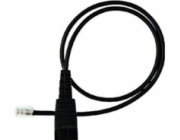 Jabra Cord, QD-RJ10, 0,5m, straight,Siemens