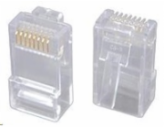 Solarix konektor RJ45 CAT5E UTP 8p8c nestíněný neskládaný na licnu KRJ45/5, 100ks v balení, cena za KS
