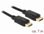 Delock - Kabel obrazovky - DisplayPort (M) do DisplayPort (M) - DisplayPort 1.2 - 7 m - černá