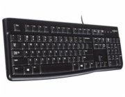 Logitech Keyboard K120 (schwarz, EU-Layout (QWERTY), Rubberdome, Retail)