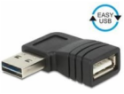 Delock Adapter EASY-USB 2.0-A male > USB 2.0-A female ang...