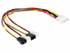 Delock Molex - 2-pin, 0,3m, Vícebarevné (83343)