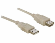 Delock - Prodlužovací šňůra USB - USB (M) do USB (F) - 3 m - pro P/N: 61477, 61478, 61693, 61746, 61772, 88537