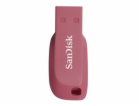 SanDisk Flash Disk 16GB Cruzer Blade, USB 2.0, růžová