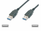 PremiumCord USB-A (M / M) USB kabel 2m černý (ku3aa2bk)
