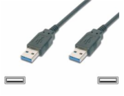 PremiumCord USB-A (M / M) USB kabel 2m černý (ku3aa2bk)