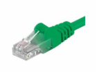 Patch kabel UTP cat 5e, 0,5m - zelený
