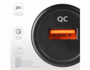 AXAGON PWC-QC5, QUICK a SMART nabíječka do auta, 2x port QC3.0/AFC/FCP + 5V-2.6A, 31.5W