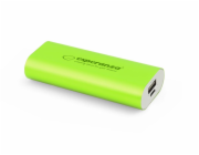 Esperanza EMP105G HADRON externí baterie 4400mAh, zelená