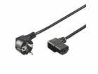 PREMIUMCORD Kabel napájecí 230V 2m úhlový 90st