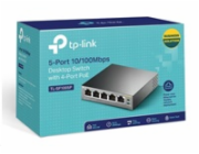 TP-Link TL-SF1005P TP-Link TL-SF1005P 5x10/100 (4xPOE) 67W Desktop Steel CCTV Switch