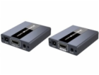 PREMIUMCORD HDMI extender na 120m přes jeden kabel Cat5/6...