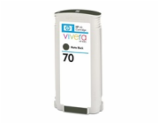 HP 70 - 130 ml - matná čerň - originální - DesignJet - inkoustová cartridge - pro DesignJet HD Pro MFP, T120, Z2100, Z3100, Z3100ps, Z3200, Z3200ps, Z5200, Z5400