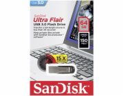 SanDisk Cruzer Ultra Flair  64GB USB 3.0 150MB/s  SDCZ73-064G-G46