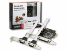 PCI-Express adapter AXAGON PCEA-PS - 3 konektory  