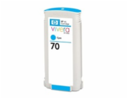 HP 70 Cyan DJ Ink Cart, 130 ml, C9452A