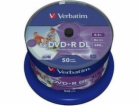 VERBATIM DVD+R(50-pack)DoubleLayer/Spindle/8X/8.5GB/Print...