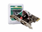 Digitus Adaptér PCI Express x1 2xseriový port, +low profi...