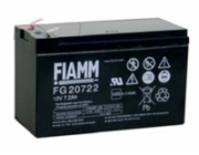 Fiamm olověná baterie FG20722 12V/7,2Ah Faston 6,3