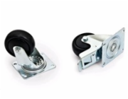 TRITON Kolečka, sada 4ks (2ks s brzdou, 2ks bez brzdy) max.nosnost 800kg