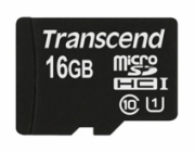 Transcend 16GB microSDHC UHS-I (Class 10) paměťová karta (bez adaptéru)