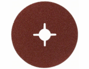 Fíbrový brusný kotouč R444, Expert for Metal; 115 mm, 22 mm, P80 BOSCH