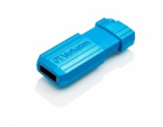 VERBATIM USB Flash Disk Store  n  Go PinStripe 32GB - karibská modř