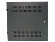 XtendLan WER-541555U4-BL XtendLan Rozvaděč 540x150x550, černý, uchycení pro zařízení 19" (2U + 4U), na zeď