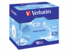 1x10 Verbatim CD-R 90 / 800MB JC 48x Speed, ExtraProtection