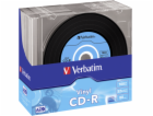 1x10 Verbatim CD-R 80 / 700MB 52x Speed, Vinyl Surface, Slim