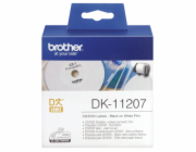 BROTHER DK11207 CD/DVD Labels (100 ks)