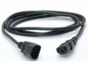 PREMIUMCORD Kabel napájecí 230V prodlužovací 2m