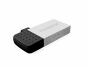 Transcend JetFlash Mobile 380 - Jednotka USB flash - 16 GB - USB 2.0 - stříbrná