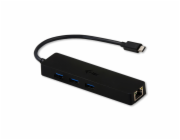 i-tec USB-C 3.1 Slim 3-portový HUB + RJ-45