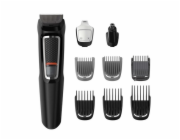 Philips Multigroom series 3000 MG3740/15 zastřihovač, 9 nástavců, vousy, vlasy, nosní a ušní chloupky